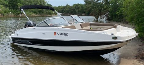 Used Boats For Sale in New Jersey by owner | 2015 Bayliner bow rider 115 mercury out