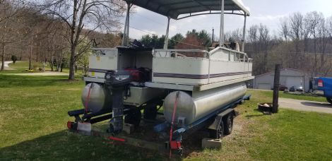 1999 20 foot Other Millennium II Pontoon Boat for sale in Somerdale, OH - image 3 