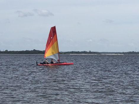 Used Hobie Boats For Sale by owner | 2017 18 foot Hobie Tandem Island sails kayak