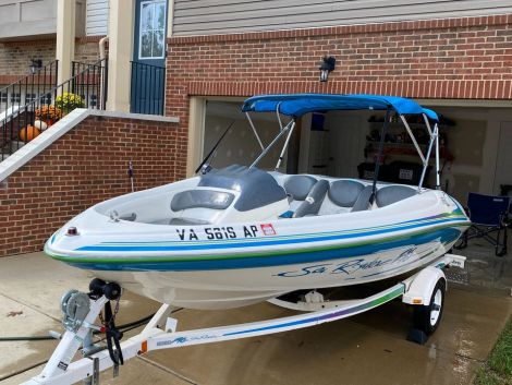 Used Sea Ray Ski Boats For Sale by owner | 1996 Sea Ray Sea Rayder F16 Jet Boat
