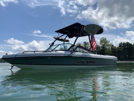 2001 24 foot Calabria VTS SportComp Ski Boat for sale in Summerford, OH - image 1 