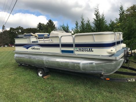 Pontoon Boats For Sale in Washington, District of Columbia by owner | 2002 19 foot ODYSSEY Odyssey