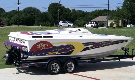 High Performance Boats For Sale in Texas by owner | 1992 24 foot Baja Outlaw