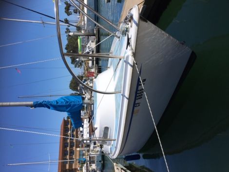 Used Boats For Sale in California by owner | 1973 23 foot Columbia Shoal draft sail