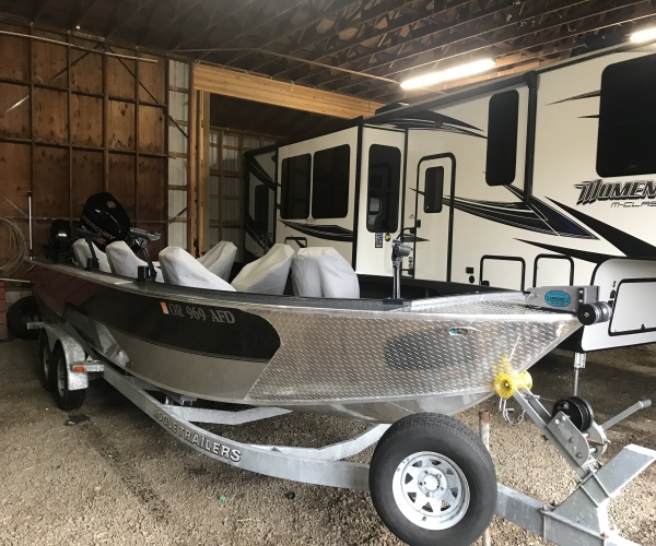 Used Boats For Sale in Portland, Oregon by owner | 2015 Alumaweld 10*  Supper V