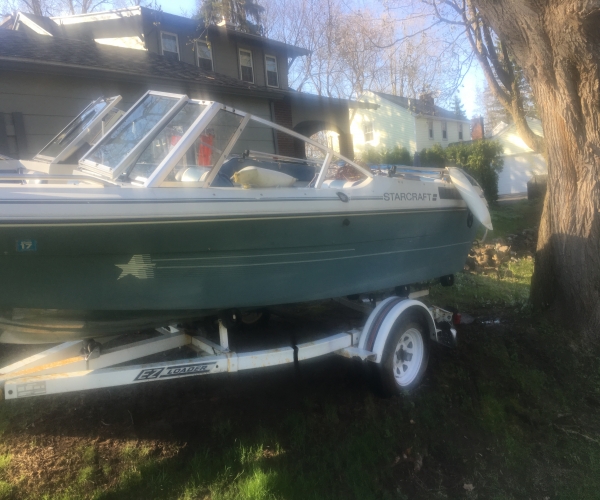 Used Boats For Sale in New York by owner | 1985 17 foot Starcraft Open bow