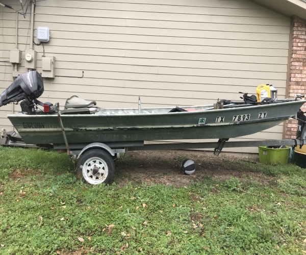 Boats For Sale by owner | 1988 14 foot Grumman Jon boat