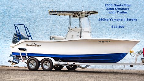 Power boats For Sale in Arkansas by owner | 2008 Nautic Star 2200 Offshore