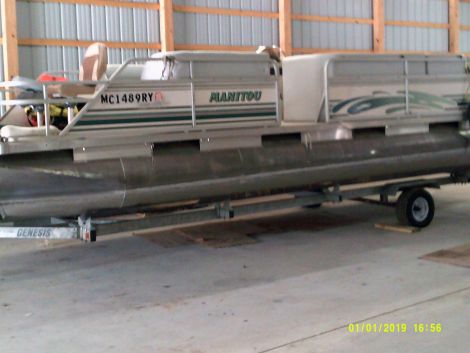 1999 24 foot Manitou Osprey Pontoon Boat for sale in Kaleva, MI - image 8 