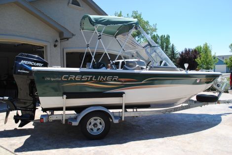 Used Boats For Sale in Reno, Nevada by owner | 2005 Crestliner 1750 Sportfish