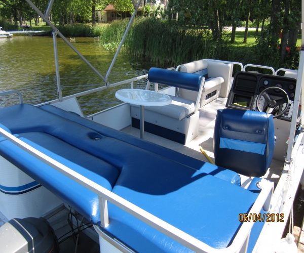 Used Pontoon Boats For Sale in Indiana by owner | 1989 Alumacraft AP2019