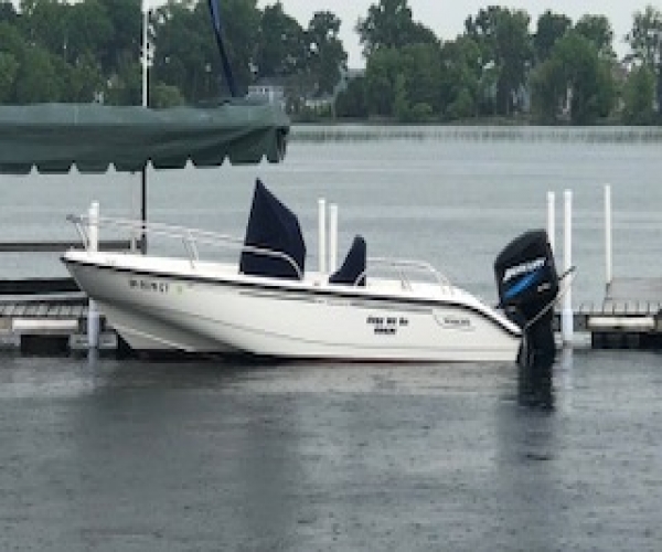 Ski Boats For Sale in Michigan by owner | 2005 18 foot Boston Whaler Dauntless