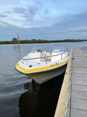 Used Deck Boats For Sale in Florida by owner | 1996 Sunbird Neptune 201, Sunbird