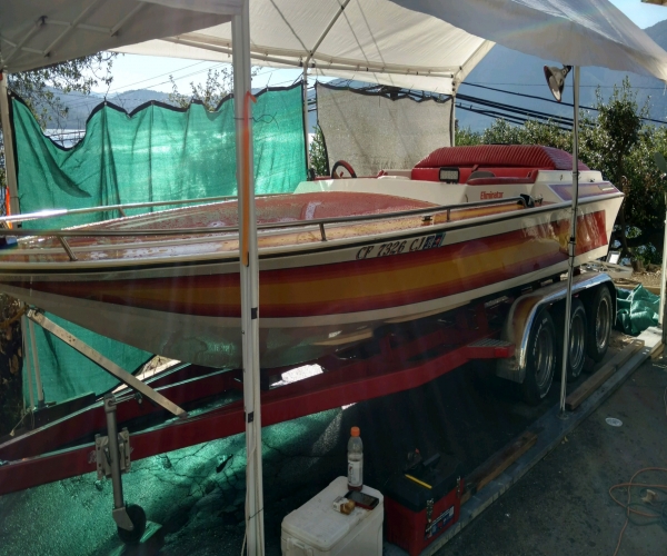 Used Ski Boats For Sale in Santa Rosa, California by owner | 1985 21 foot ELIMINATOR Power Boat