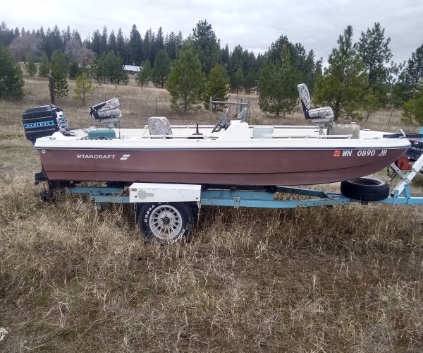 Boats For Sale in Spokane, Washington by owner | 1974 16 foot Starcraft STERN FG