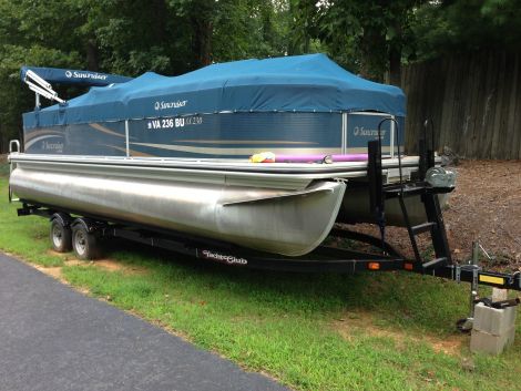 Used Boats For Sale in Roanoke, Virginia by owner | 2011 23 foot lowe suncruiser