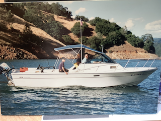Used Boats For Sale in Sacramento, California by owner | 1975 23 foot SLICKCRAFT Cuddy Cabin