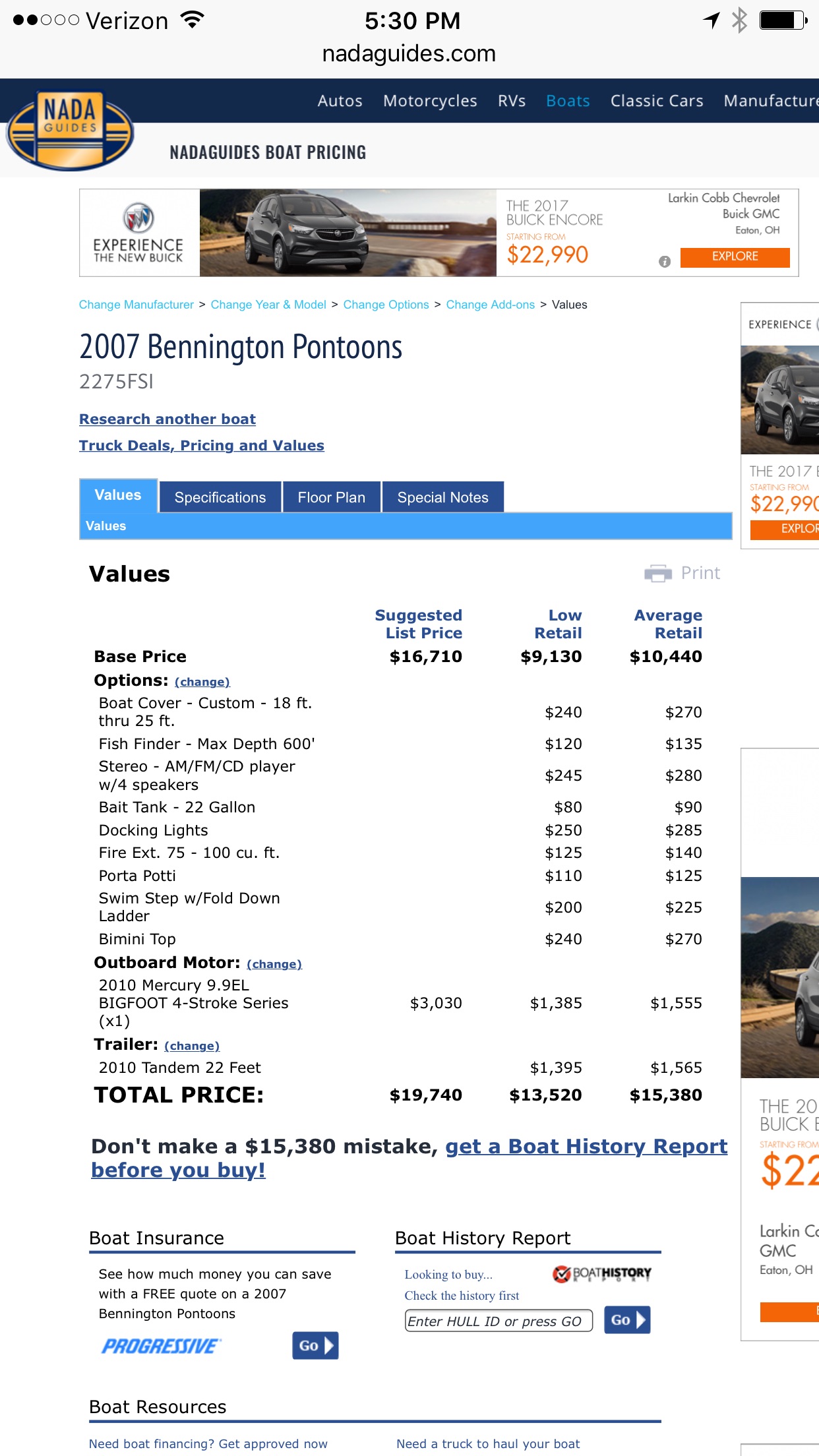 Used Bennington 2275 Boats For Sale by owner | 2007 Bennington 2275FSI