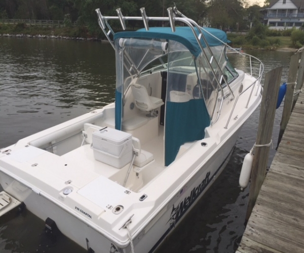 Wellcraft Fishing boats For Sale in Maryland by owner | 1998 Wellcraft Costal 210