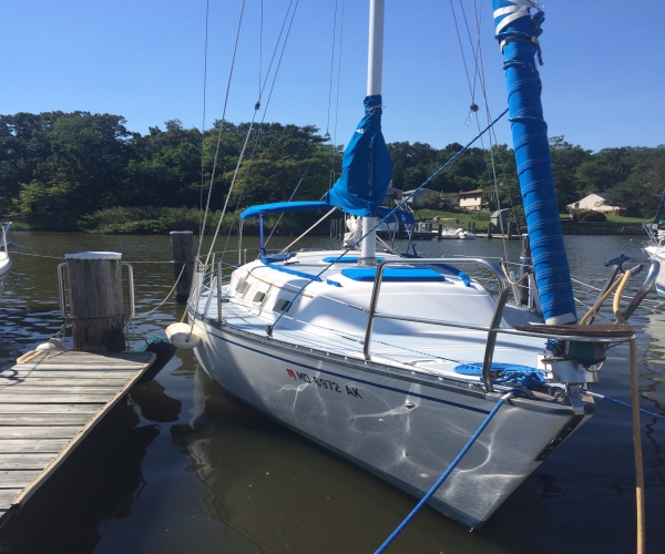 hunter sailboat for sale in maryland