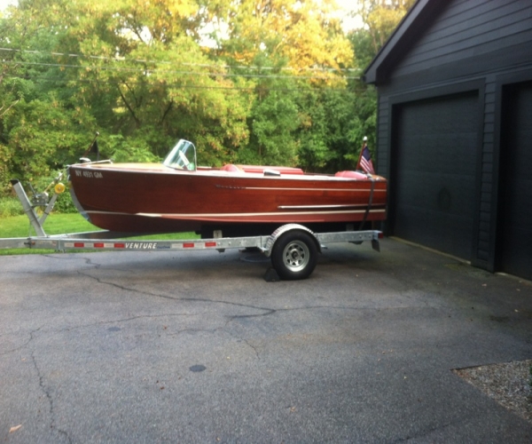 Used Century Boats For Sale by owner | 1951 16 foot Century Resorter