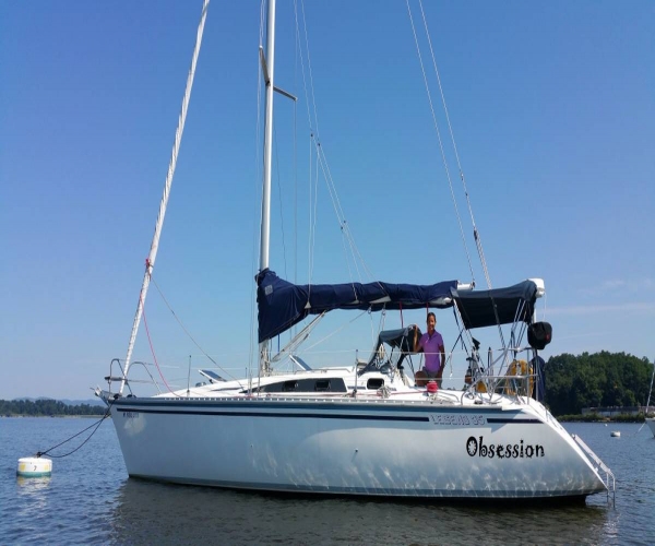 Used Hunter Sailboats For Sale in New York by owner | 1987 Hunter Legend 35