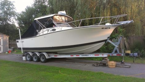 Albemarle Boats For Sale by owner | 1987 27 foot Albemarle cabin