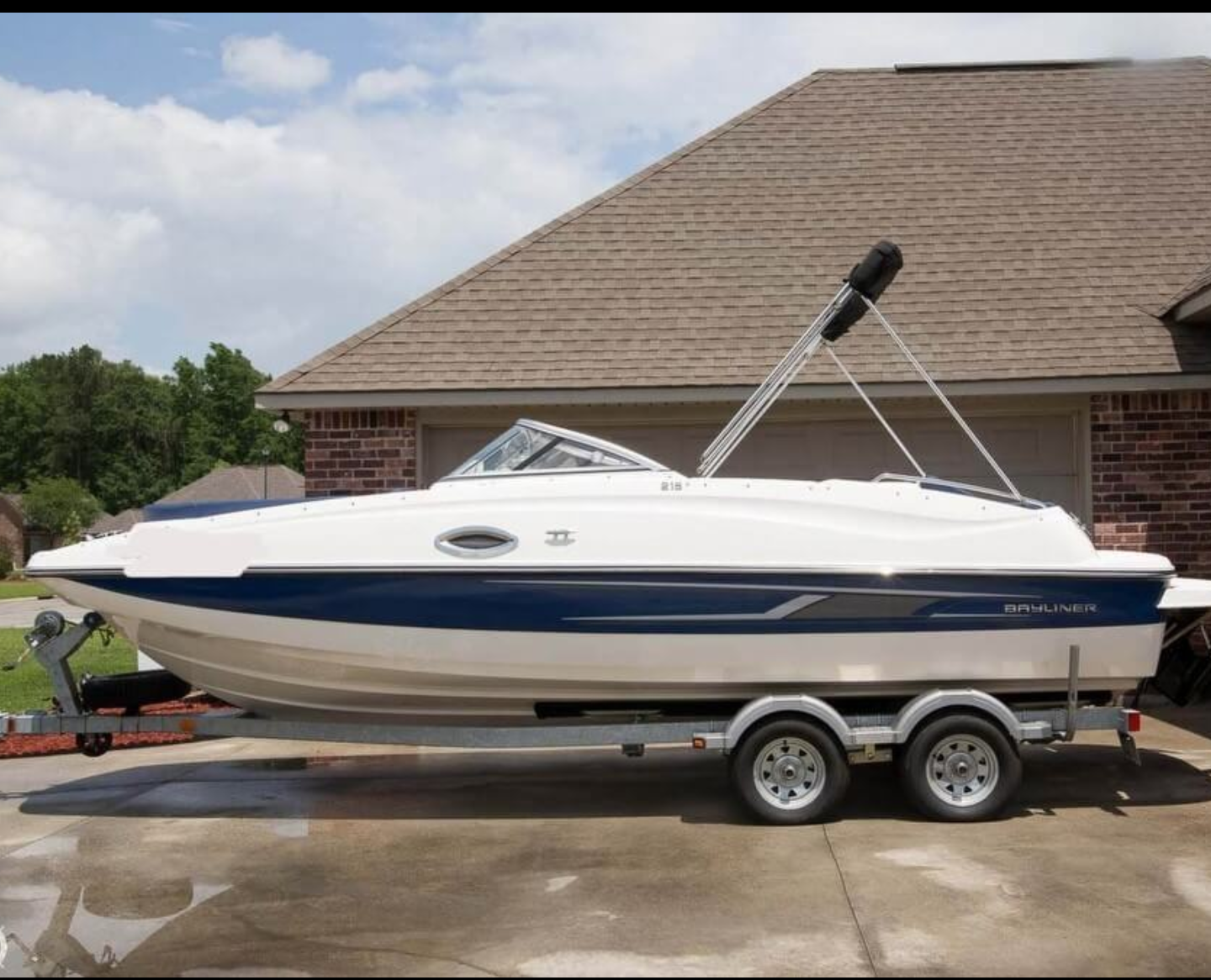 Deck Boats For Sale in Louisiana by owner | 2014 Bayliner 215 deck boat