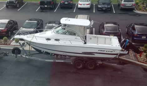 walk around Boats For Sale by owner | 2000 Pro-Line 25 walk around