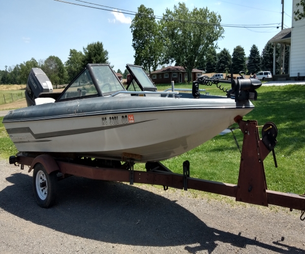 Fishing boats For Sale in North Carolina by owner | 1986 Ebbtide Dyna-Track 156 SS