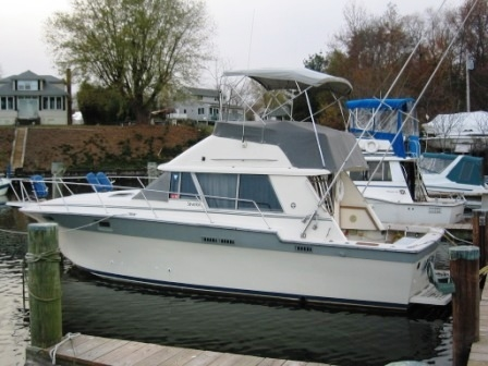 Used Motoryachts For Sale in Virginia by owner | 1988 34 foot Silverton Convertible