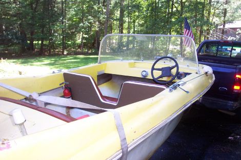 Used Cutter Boats For Sale by owner | 1959 17 foot Cutter Jet Deville