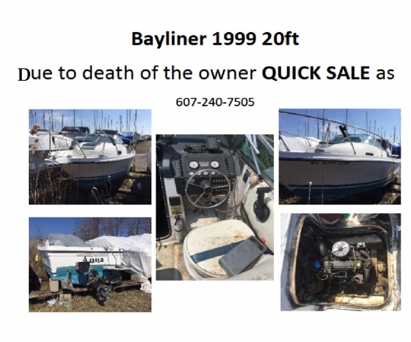 Used Bayliner Fishing boats For Sale by owner | 1999 20 foot Bayliner Trophy