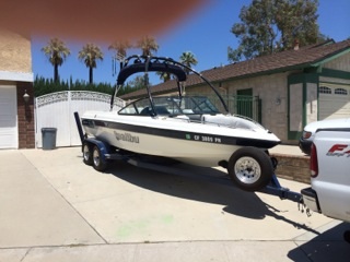Used MALIBU Boats For Sale in California by owner | 2001 21 foot Malibu Sun setter VLX