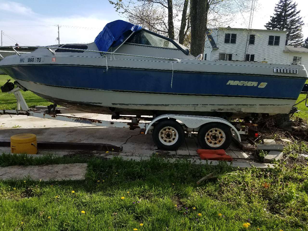 Ski Boats For Sale in Michigan by owner | 1985 21 foot Rinker Gfu