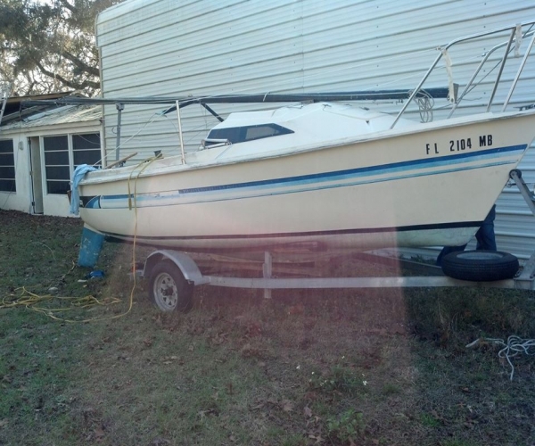 O Day Boats For Sale in Florida by owner | 1983 19 foot O Day sail